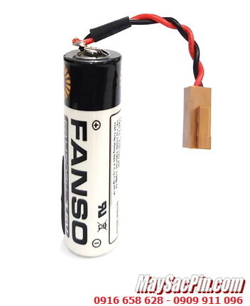 Fanso ER14505H (Zắc JEA 2.54-2P); Pin nuôi nguồn PLC Fanso ER14505H lithium 3.6v AA 2700mAh chính hãng